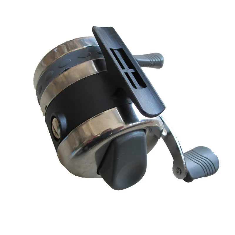 Fishing Reel Slingshot Shooting Fish Closed Wheel Stainless steel Line Cup BL25 Outdoor Hunting with 5# line 40M