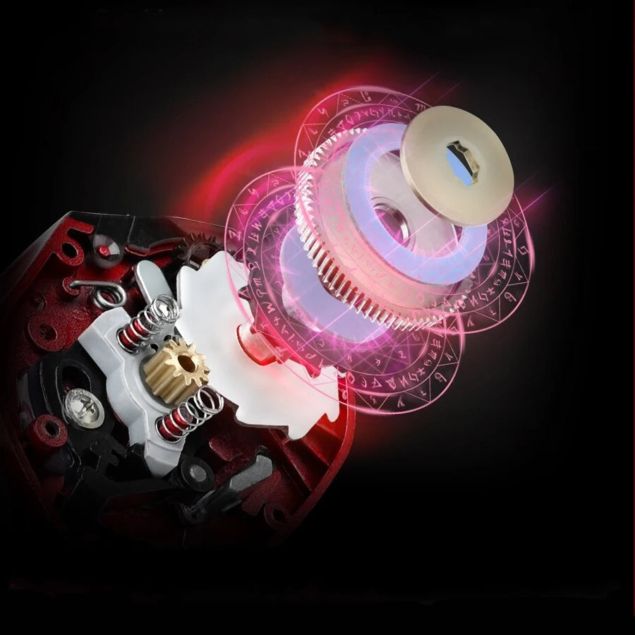 FTK Max Drag 8kg Baitcasting Reel Left Hand 8.1:1 High Speed Long Shoot Freshwater Fishing Reel Cast