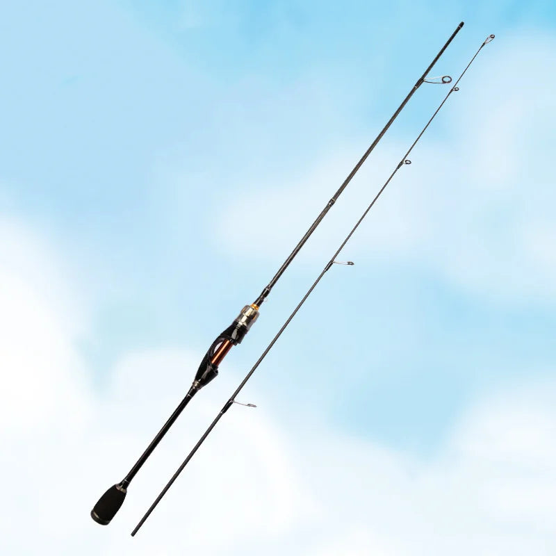 1.68/1.8m Spinning Rod Carbon UltraLight Fishing Pole Bait WT 1-10g Line WT 3-8LB For Stream River Fast Trout Fishing Rods