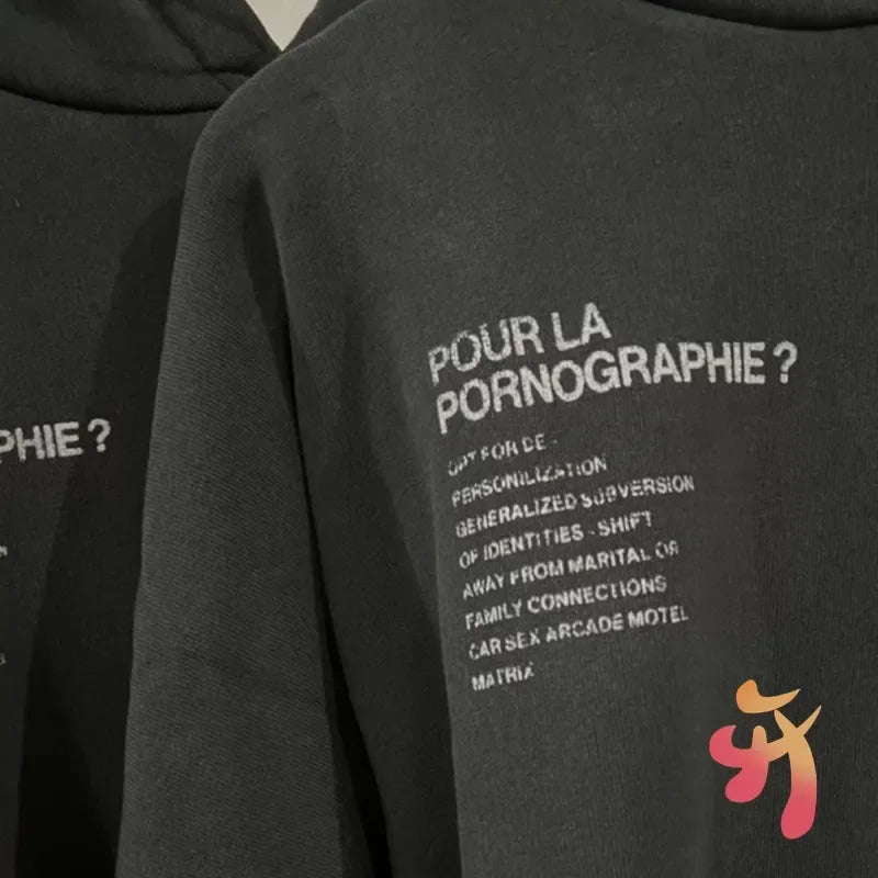 Hot Selling Winter Vinatge ERD Hoodies Casual Street Cleanfit Men Women Abstract Letter Print Enfants Riches Deprimes Sweatshirt