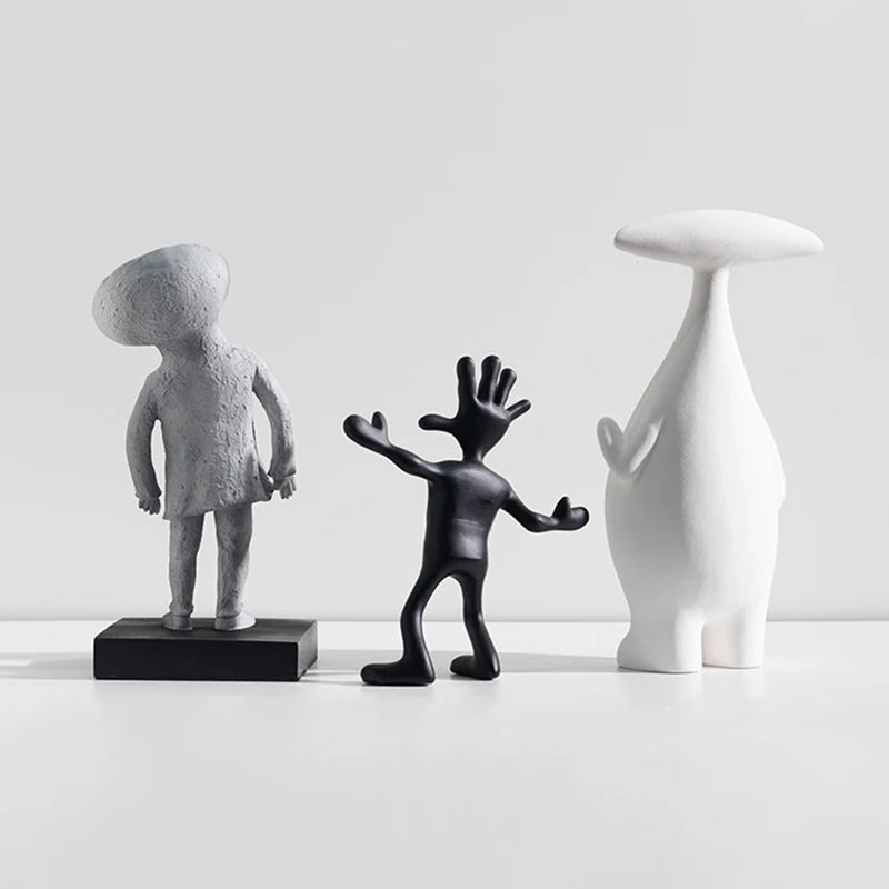 ET alien sculpture home living room bedroom children's room abstract cartoon decorations entrance porch crafts modern ornaments