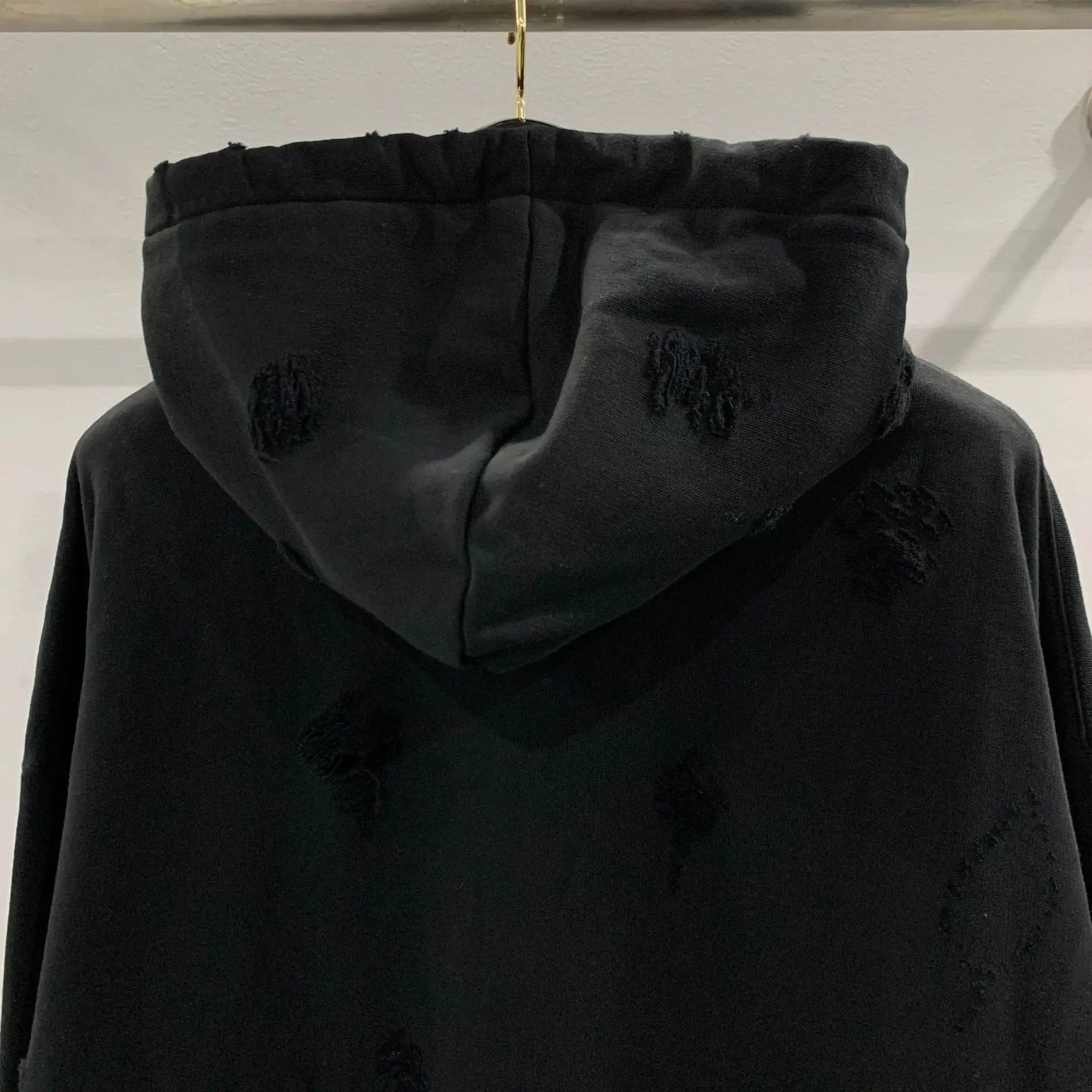 24FW New In Rick Hoodies for Men Fashions Streetwear Women Sweatshirt Ro Owens Y2k Washout Damage Zipper Hooded Shirts Rocker