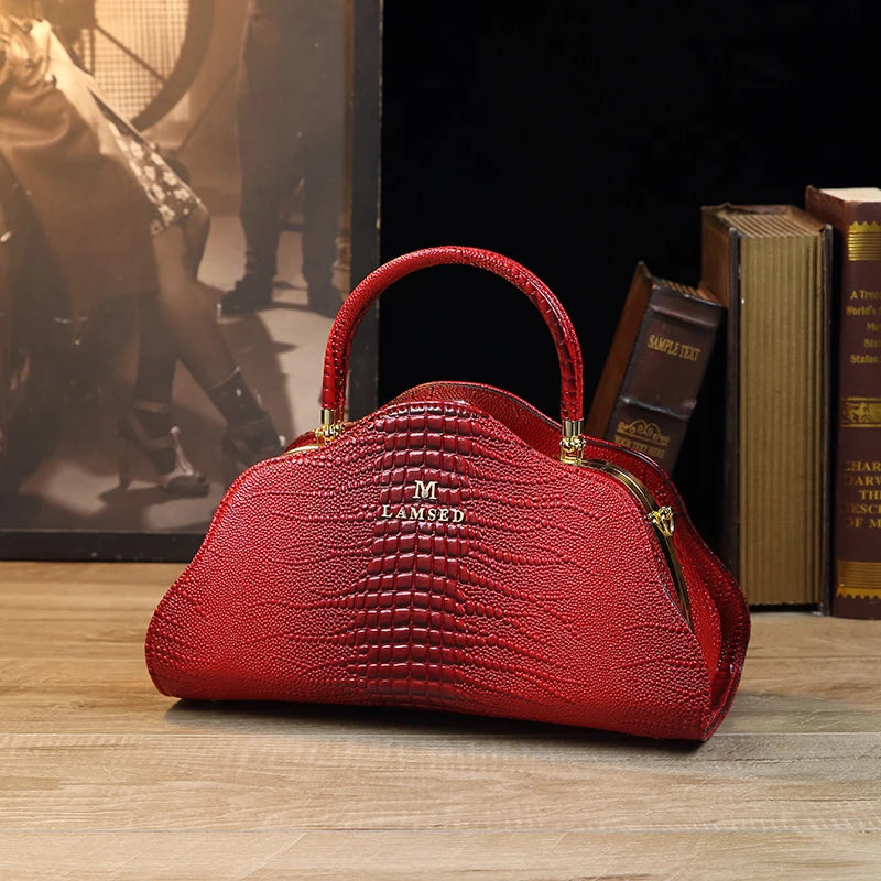 2022 Crocodile Leather Bag Designer Dedicated Handbag