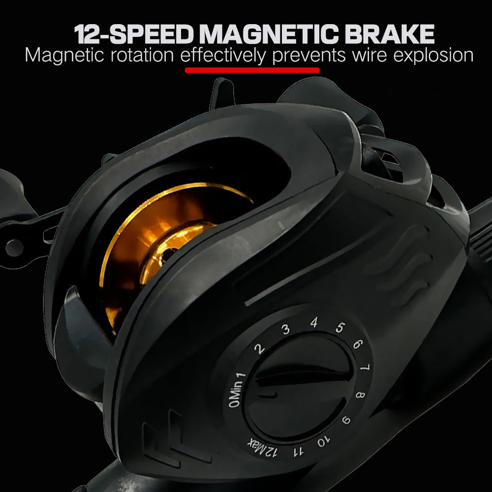 Casting Fishing Rods Combo Telescopic Rod and 19+1BB Baitcasting Reel Travel 1.5m-2.4m for 8-25g Lure Carbon Trout Fishing Set