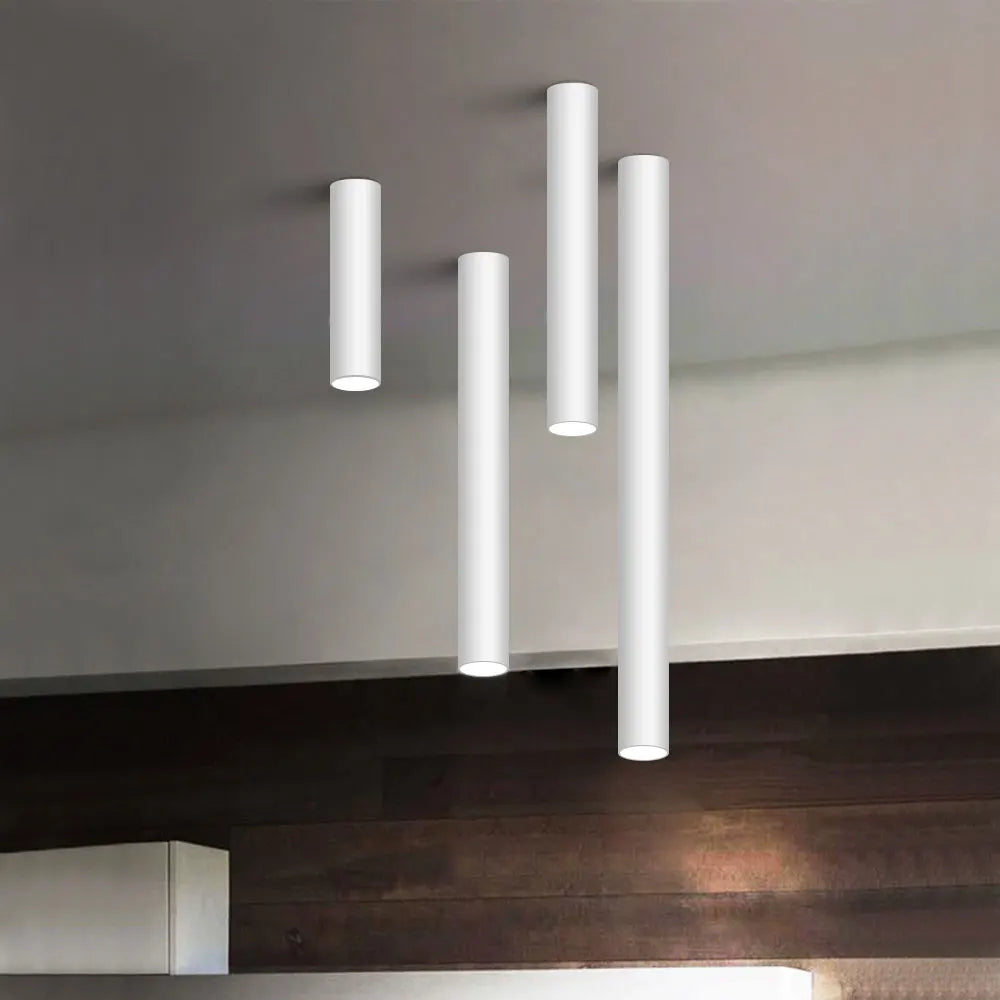 Led Modern Ceiling Light Long Tube Lighting Ceiling Led Surface Mounted Kitchen Ceiling Lighting Fixture 75mm 200mm 300mm 400mm