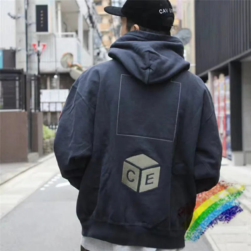 450g Thick Cotton CAV EMPT C.E 19AW Hoodie Women Men 1:1 High Quality Sweatshirt Mens Cotton Hoodie CAVEMPT Pullover