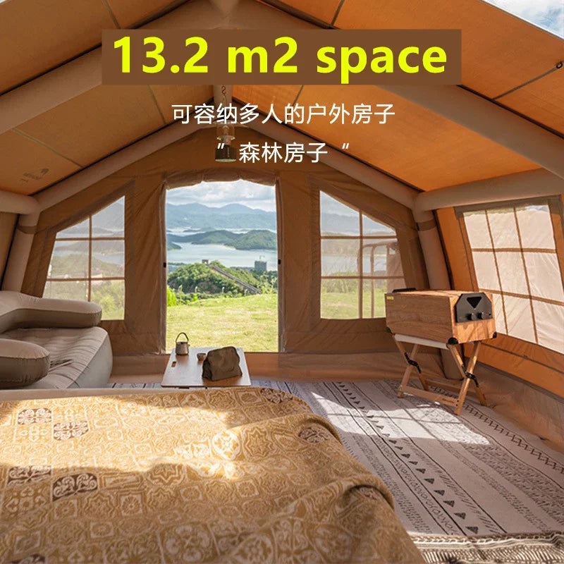 Luxury Party Outdoor Camping Tour Waterproof Tent Inflatable Air Tent For Outside Events Outdoor Travel House Tent Travelling