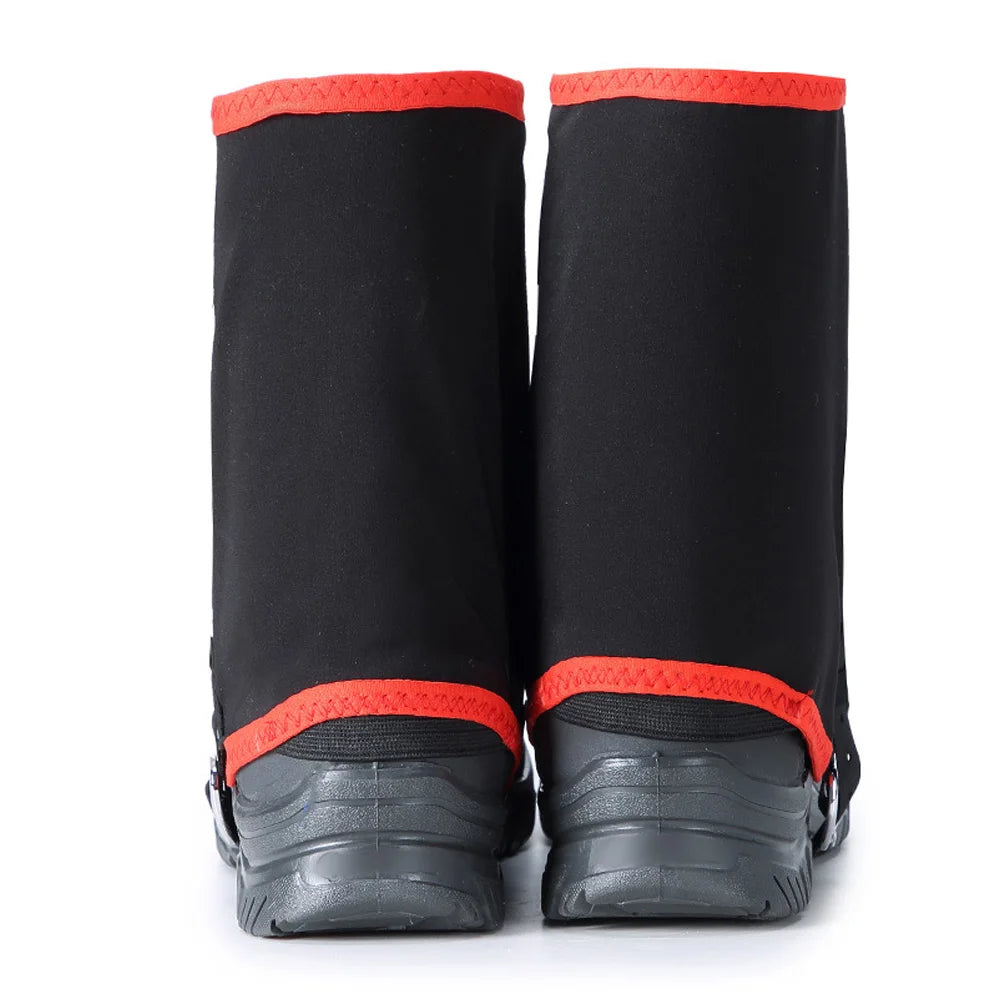 Outdoor Elastic Low Trail Running Gaiter Waterproof Snow Leg Gaiter Ankle Gaiters Hiking Camping Boot Legging Warmer Shoe Cover