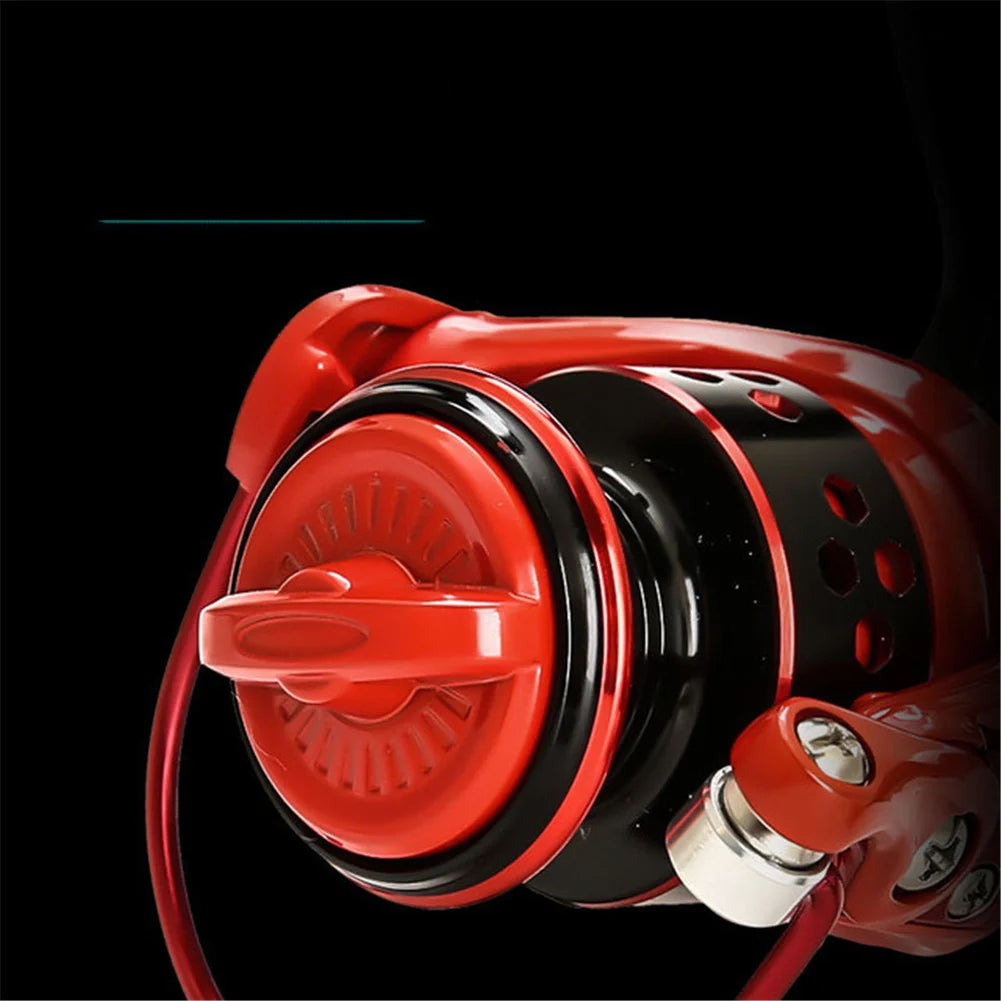 Mini Spinning Reel Lightweight Fishing Reel 4.8:1 Gear Ratio Sturdy Aluminum Frame Ultra Smooth Powerful Spinning Fishing Reels