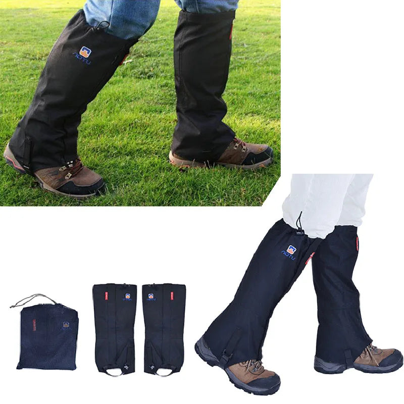 Anti Bite Snake Guard Boot Leg Gaiters Protection Skiing Trekking  600D Backpacking Hiking Camping With Storage Bag