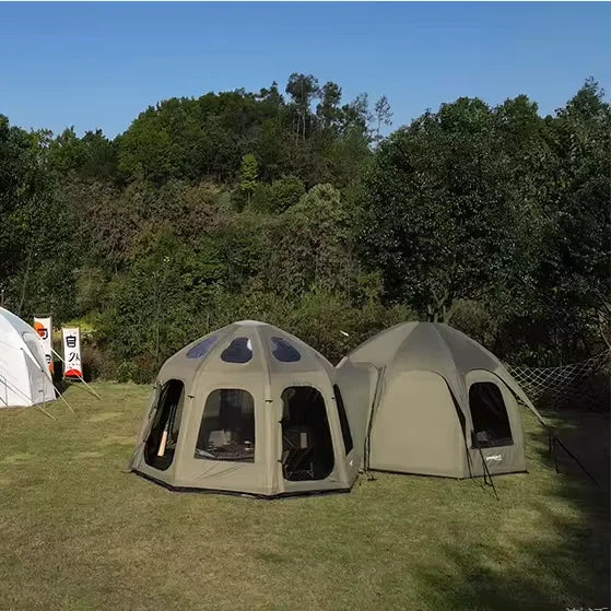 2024 Camping Tent Model Luxury Mobile Automatic Inflatable Camping Tent Easy To Operate Outdoor Teaction Equipment