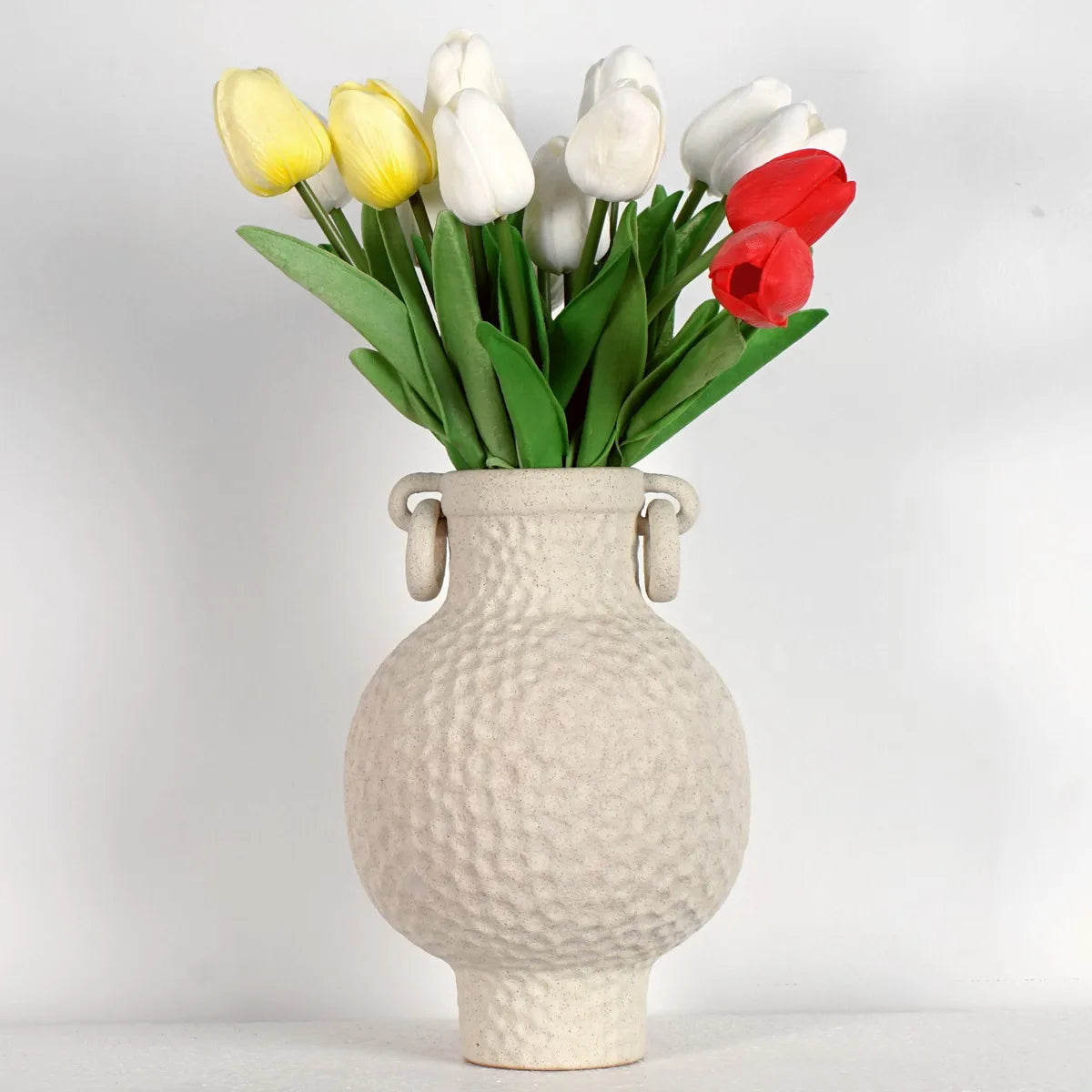 CAPIRON Nordic Ceramics Vase Amphoras Porcelain Table Center Handmade Flower Home Design Living Room Centerpieces Art Decoration