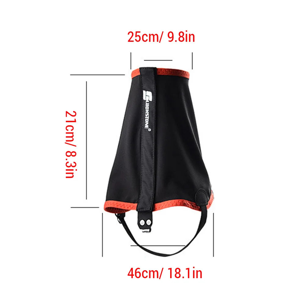 Outdoor Elastic Low Trail Running Gaiter Waterproof Snow Leg Gaiter Ankle Gaiters Hiking Camping Boot Legging Warmer Shoe Cover