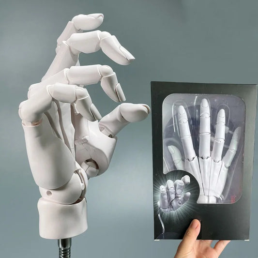 Real Hand Joint Finger Figure Figama Movable Body Statue Simulation Hand Draw Sketch Art Painting Figurine Sculpture Decoration