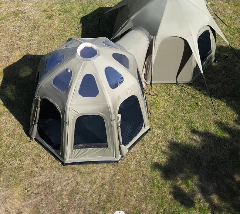 2024 Camping Tent Model Luxury Mobile Automatic Inflatable Camping Tent Easy To Operate Outdoor Teaction Equipment